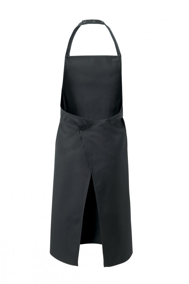 Rahmenlos Grembiule Nero Taglia Unica – 100% Cotone, Con Pettorina, Lunghezza 100 Cm, Larghezza 70 Cm, Per Cucina E Hobby